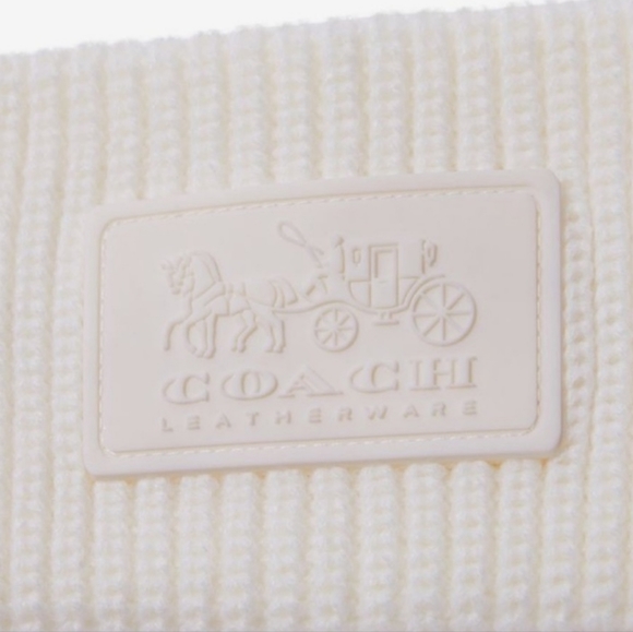 2/$80 COACH Cable Knit Winter Headband - Picture 4 of 8
